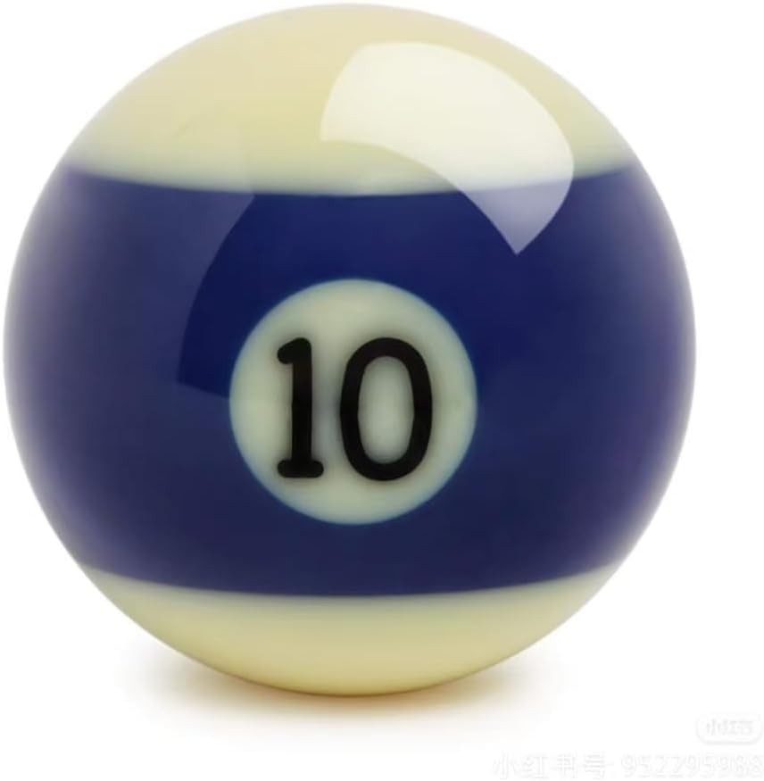 Replacement Billiards Ball, 2-1/4" Regulation Size, Object Balls with Cue Ball & Billiard #8 Ball, Standard Billiards Ball Accessories