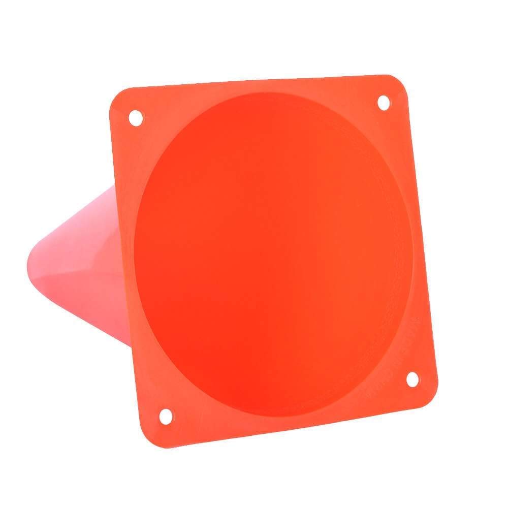 Alyoen 9 inch Orange Traffic Cones, Plastic Sport Cones, Soccer Training Cones for Outdoor Activity & Festive Events (Sets of 10/15/ 20)
