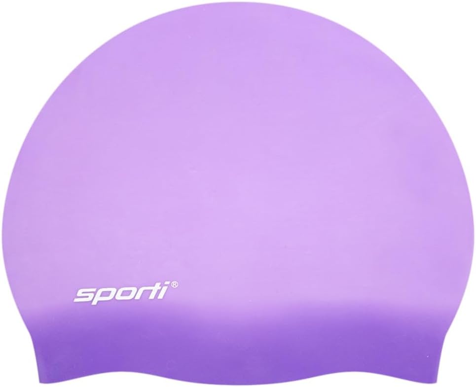 Sporti Silicone Swim Cap for Kids, Unisex Youth Swimming Cap, Protection Bathing Caps for Your Children, Aged 2-10