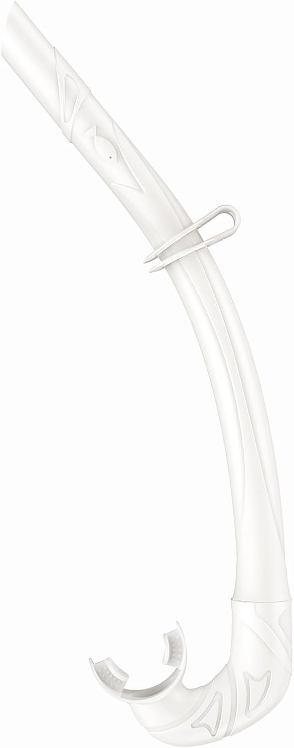 W WSTOO Adults Diving Snorkel Breathing Tube Silicone Flexible Foldable Snorkel Anti-Drop for Freediving Swim Training,Diving and Scuba Diving,Easy to Carry for Travel