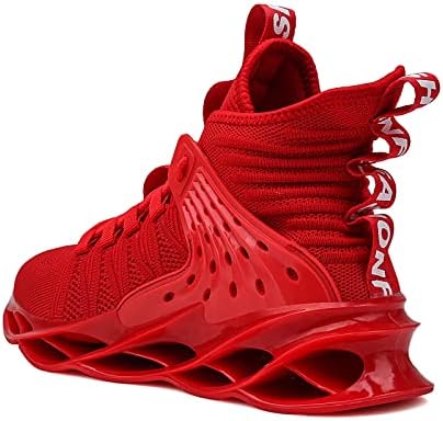 Hello MrLin Men's Running Shoes Non Slip Athletic Tennis Walking Blade Type Sneakers Hip Hop