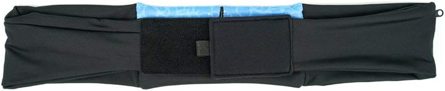 3 Pocket Adjustable Running Belt Waist Pack, Fanny Pack For Working Out With Sweat Resistant Backing, Holds All iPhone Models