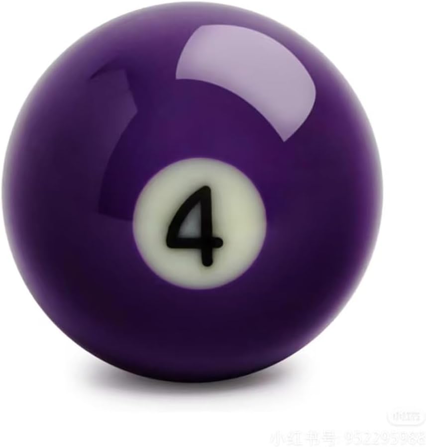 Replacement Billiards Ball, 2-1/4" Regulation Size, Object Balls with Cue Ball & Billiard #8 Ball, Standard Billiards Ball Accessories