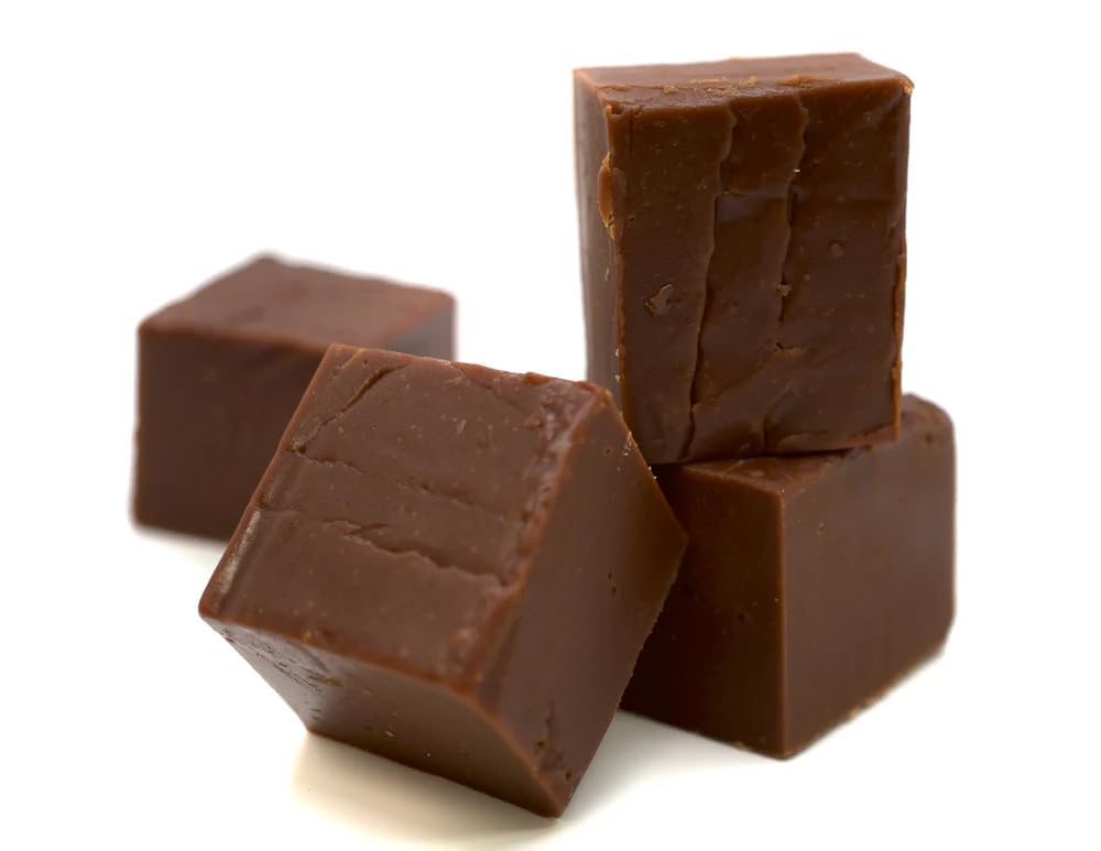 Nuts To You Sugar Free Smooth Creamy Chocolate Fudge | Fresh Gourmet Candy | Decadent and Delicious Handcrafted Fudge 6.6 Oz. (Pack of 2)