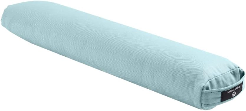 Hugger Mugger Pranayama Yoga Bolster - Very Firm, use Under Length of Spine for Deeper Breathing or Under Ankles, Handmade in The USA