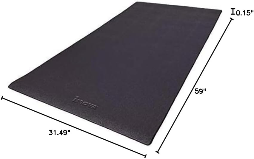 MaxiClimber MaxiSport Fitness Mat - Lightweight, Multi-Surface, Anti-Slip Exercise Equipment Mat Protects Your Floors and Machines