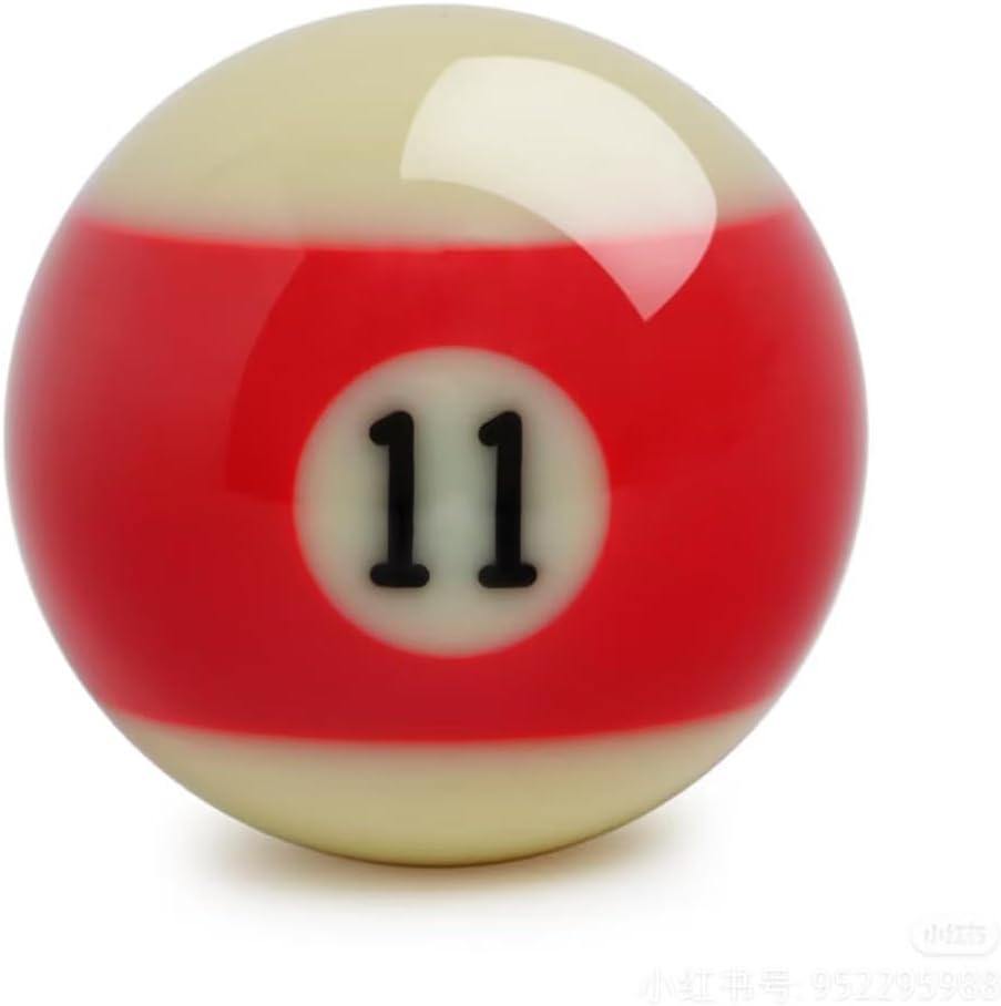 Replacement Billiards Ball, 2-1/4" Regulation Size, Object Balls with Cue Ball & Billiard #8 Ball, Standard Billiards Ball Accessories