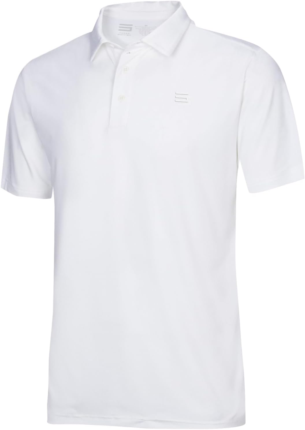Three Sixty Six Golf Shirts for Men - Dry Fit Short-Sleeve Polo, Athletic Casual Collared T-Shirt