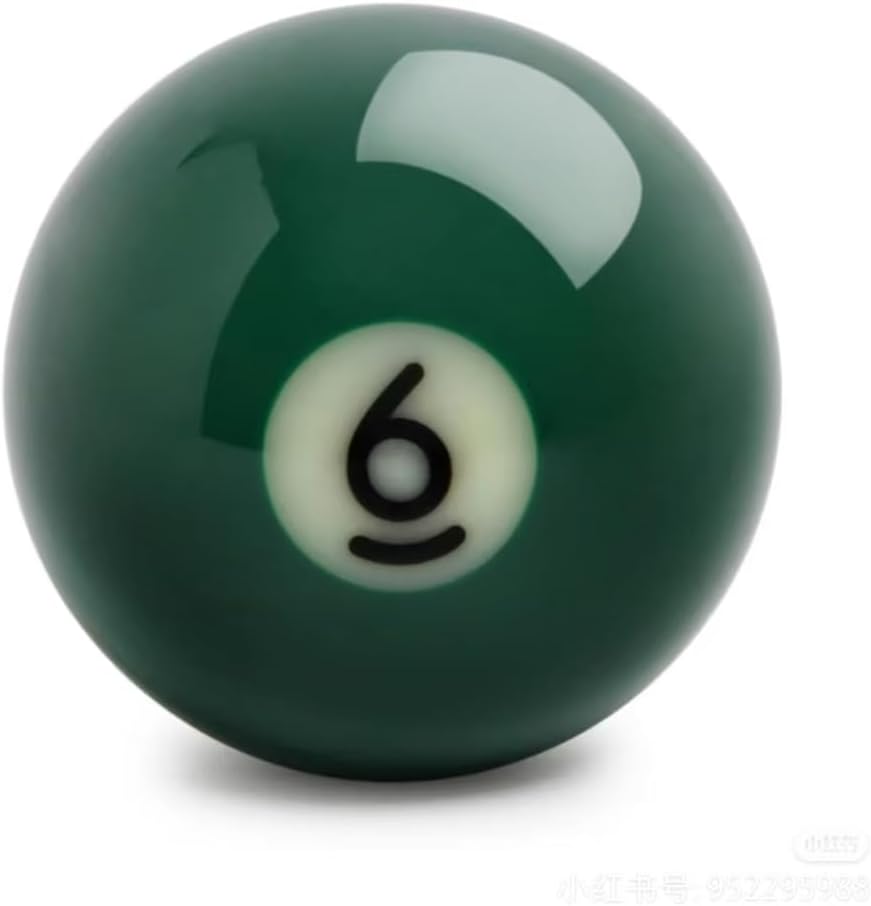 Replacement Billiards Ball, 2-1/4" Regulation Size, Object Balls with Cue Ball & Billiard #8 Ball, Standard Billiards Ball Accessories