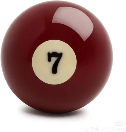 Replacement Billiards Ball, 2-1/4" Regulation Size, Object Balls with Cue Ball & Billiard #8 Ball, Standard Billiards Ball Accessories