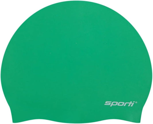 Sporti Silicone Swim Cap for Kids, Unisex Youth Swimming Cap, Protection Bathing Caps for Your Children, Aged 2-10