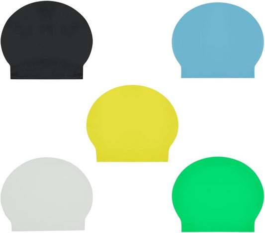 Sporti Silicone Swim Cap for Kids, Unisex Youth Swimming Cap, Protection Bathing Caps for Your Children, Aged 2-10