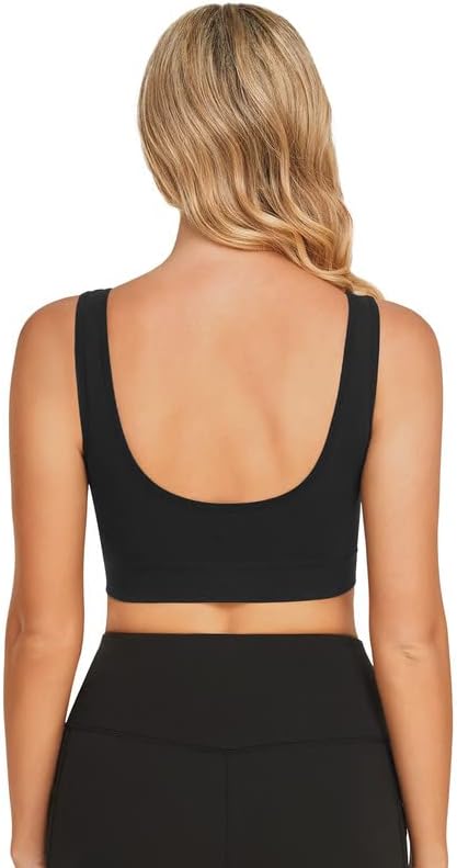 BESTENA Sports Bras for Women, Seamless Comfortable Yoga Bra with Removable Pads