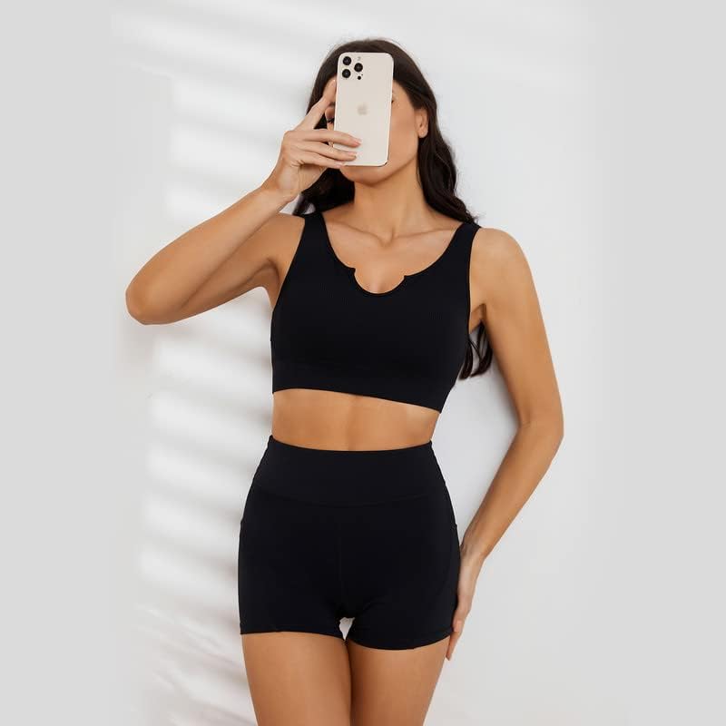 BESTENA Sports Bras for Women, Seamless Comfortable Yoga Bra with Removable Pads