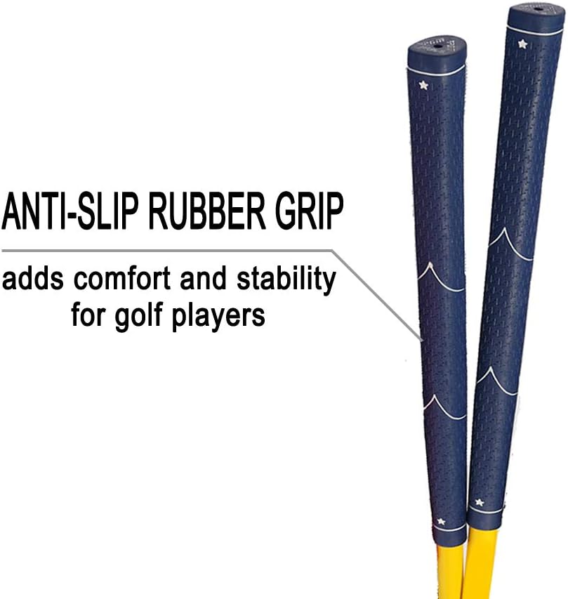 Acstar Two Way Junior Golf Putter Graphite Kids Putter Both Left and Right Handed Easily Use 3 Sizes to Choose Freely for Kids Ages 3-5 6-8 9-12