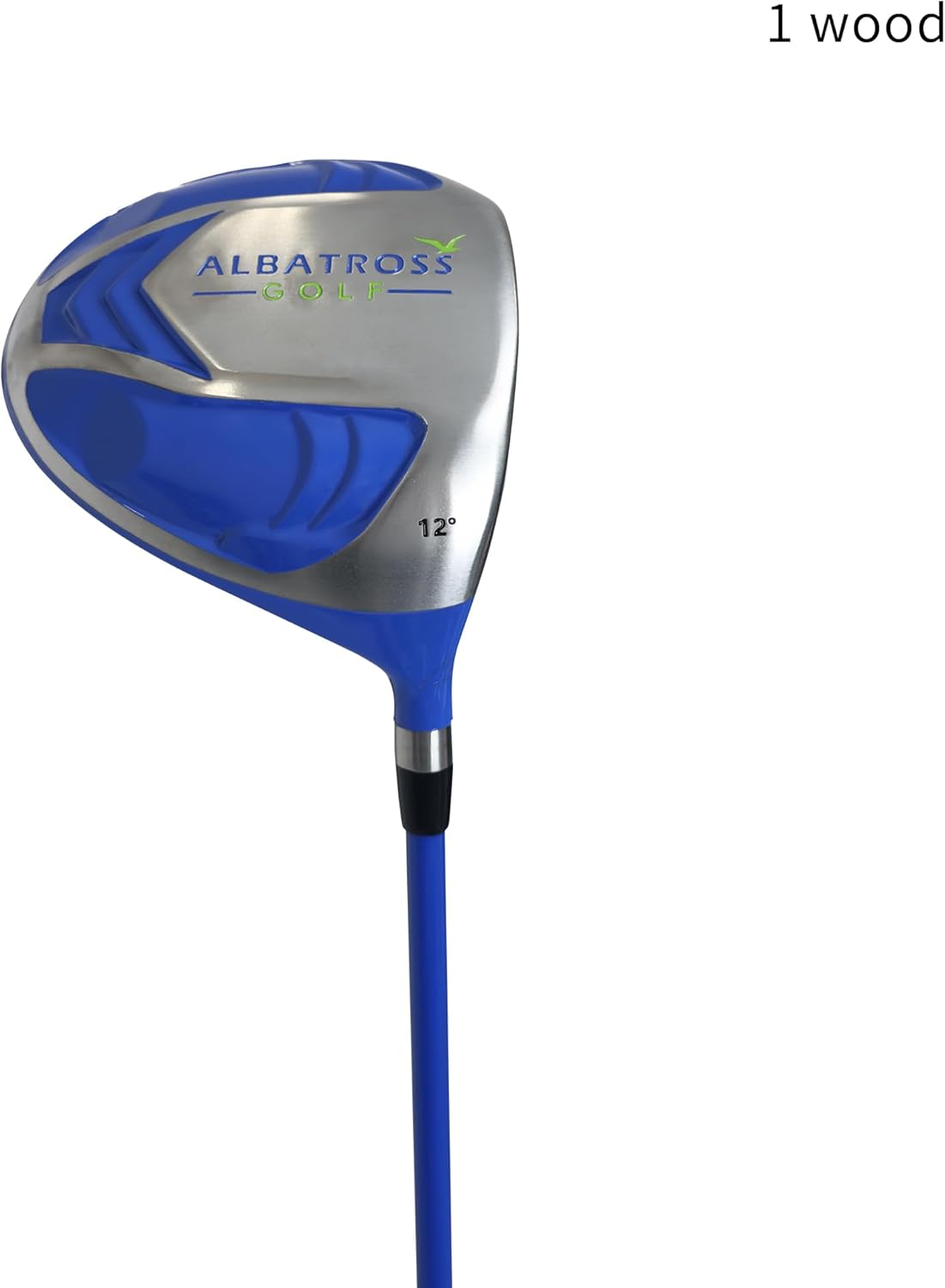 Junior Complete Golf Club Set with Stand Bag for Age 3-12, 7-Piece or 8-Piece Set, Right Hand