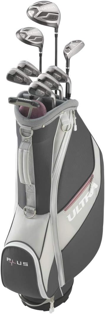 WILSON Women's Complete Golf Club Cart Bag Package Sets - Ultra, Ultra Plus, Luxe