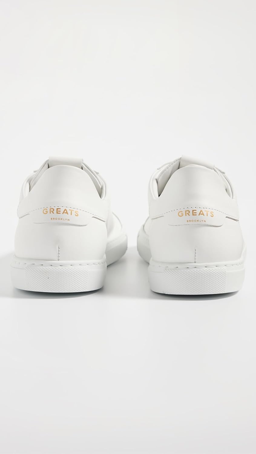 GREATS Men's Reign Low Top Leather Sneakers
