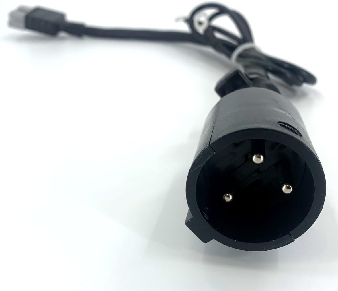 48 Volt Charger with 3-Pin Round Connector for Club Car Golf Carts Replaces PowerDrive 3 Charger 26580, 22110 Includes OBC Bypass Wire (JAC1548H-CLUB)