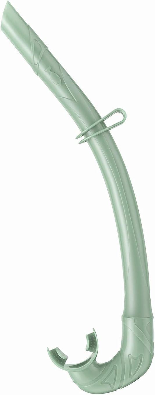 W WSTOO Adults Diving Snorkel Breathing Tube Silicone Flexible Foldable Snorkel Anti-Drop for Freediving Swim Training,Diving and Scuba Diving,Easy to Carry for Travel