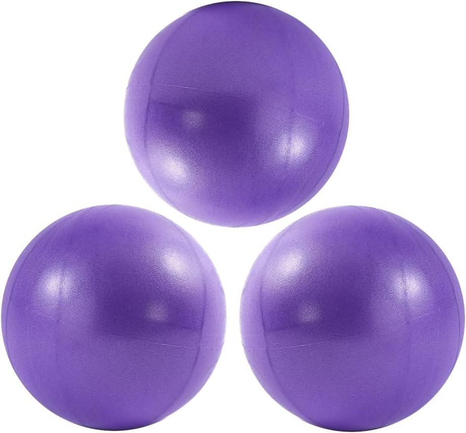 9 Inch Exercise Pilates Ball Mini Exercise Barre Ball for Yoga,Stability Exercise Training Gym Anti Burst and Slip Resistant Balls Physical Therapy Improves Balance, Core Strength