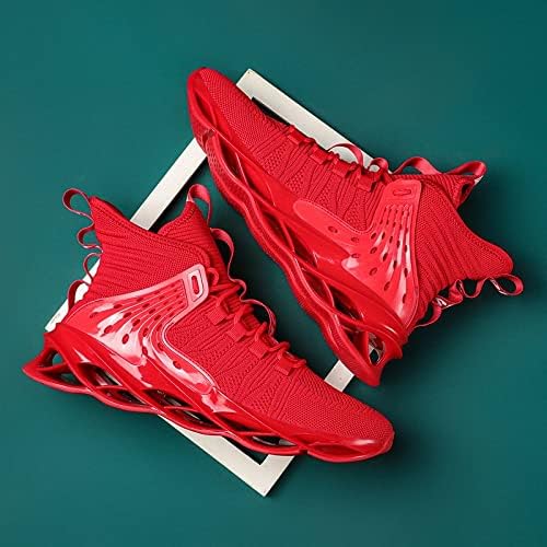 Hello MrLin Men's Running Shoes Non Slip Athletic Tennis Walking Blade Type Sneakers Hip Hop