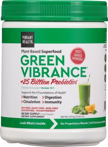 Vibrant Health Green Vibrance Powder, 23.28 oz