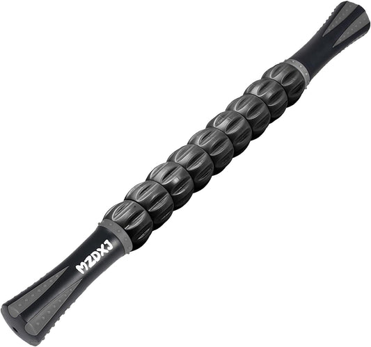 Muscle Roller, Massage Roller Stick for Athletes, Help Reducing Muscle Soreness Cramping Tightness Leg Arms Back Calves Muscle Massager(Gray Black)