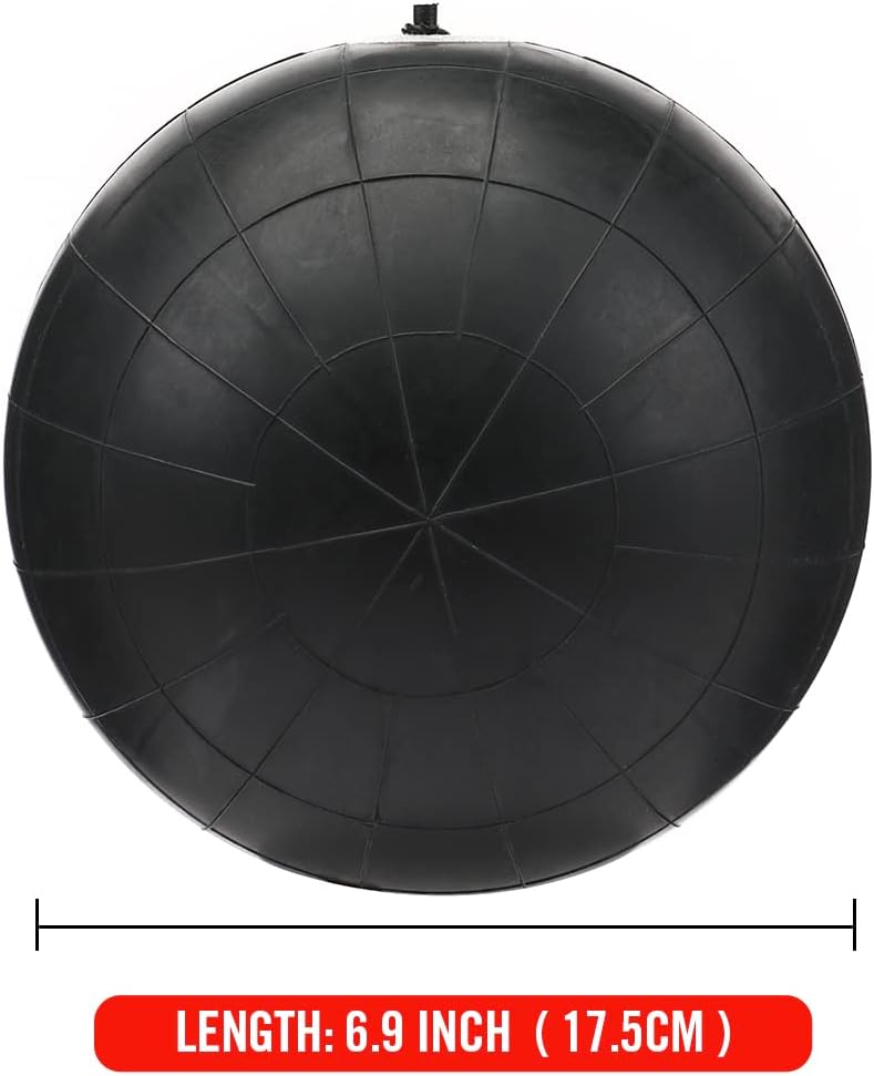 Flex Double End Punching Bag - Bungee Cords w/Special Flex Adjustable System - Durable Bladder Speed Bag - Boxing Training Equipment for Adults - Home Gym Accessories