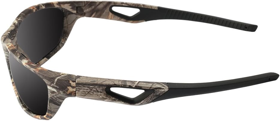 Polarized Outdoor Sports Sunglasses Tr90 Camo Frame for Men Women Driving Fishing Hunting Reduce Glare