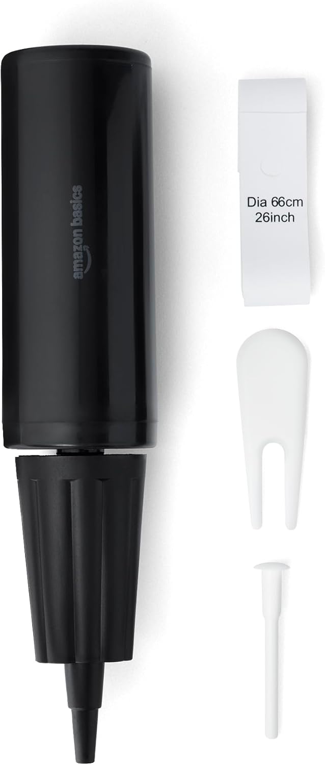 Amazon Basics Anti-Burst Exercise Ball with Pump, 23-26" Diameter