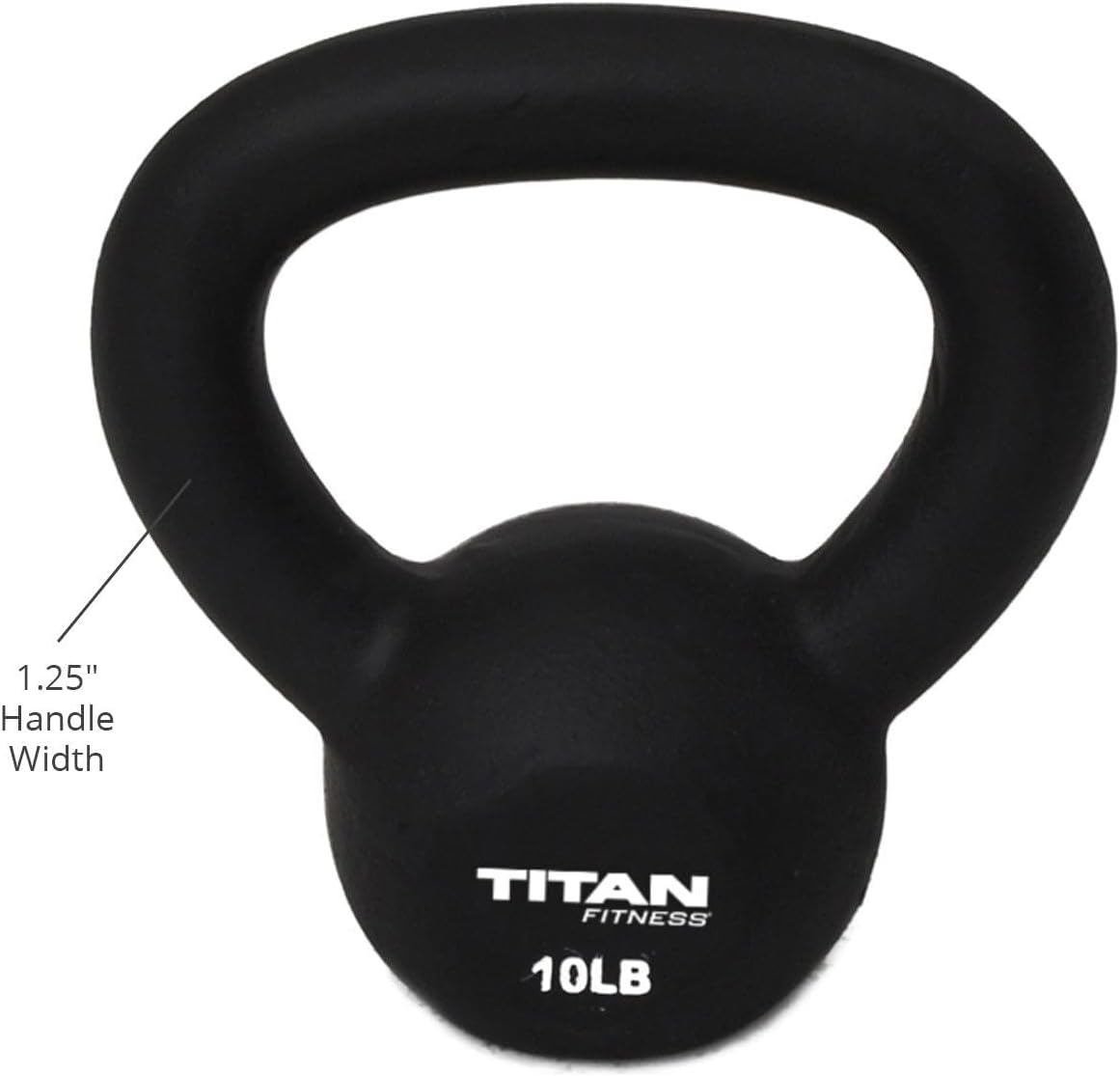 Titan Fitness Cast Iron Kettlebell 150 lb. Set 5 10 15 20 25 30 pounds