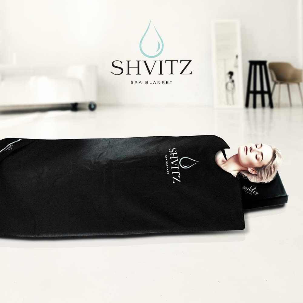 Shvitz Infrared Sauna Blanket - Portable Sauna For At Home Far Infrared Therapy to Detox and Relax Your Body and Mind - Used by the Elite and Athletes for Next Level Relaxation and Exercise Recovery