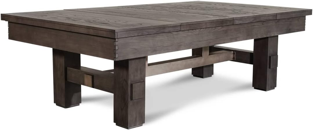 Nixon Billiards - Kemp Slate Billiard Pool Table - Grayson Gray/Weathered Slate - 7ft and 8ft