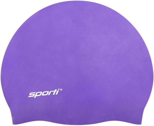 Sporti Silicone Swim Cap for Kids, Unisex Youth Swimming Cap, Protection Bathing Caps for Your Children, Aged 2-10