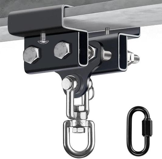 BeneLabel Punching Bag Hanger, Heavy Bag Mount, Boxing Bag Kit, Holder, Wall Mount, Accessories for Beam, 400KG Capacity