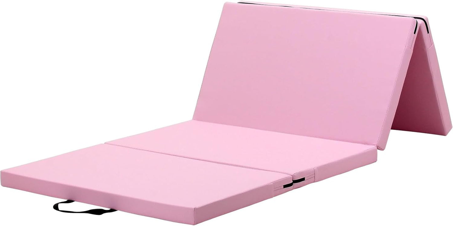 KaRaDaStyle Gymnastics Mat Folding Stretch Mats 71"x31"x2" Exercise Muscle Training Children Play Horizontal Bar Mat Yoga Sports Soundproof Home Use