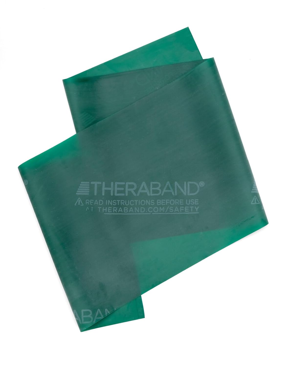 THERABAND Professional Latex Resistance Bands, Individual 6 Ft Elastic Band for Upper & Lower Body Exercise, Physical Therapy, Pilates, At-Home Workouts, 6 Foot, Green, Heavy, Level 4