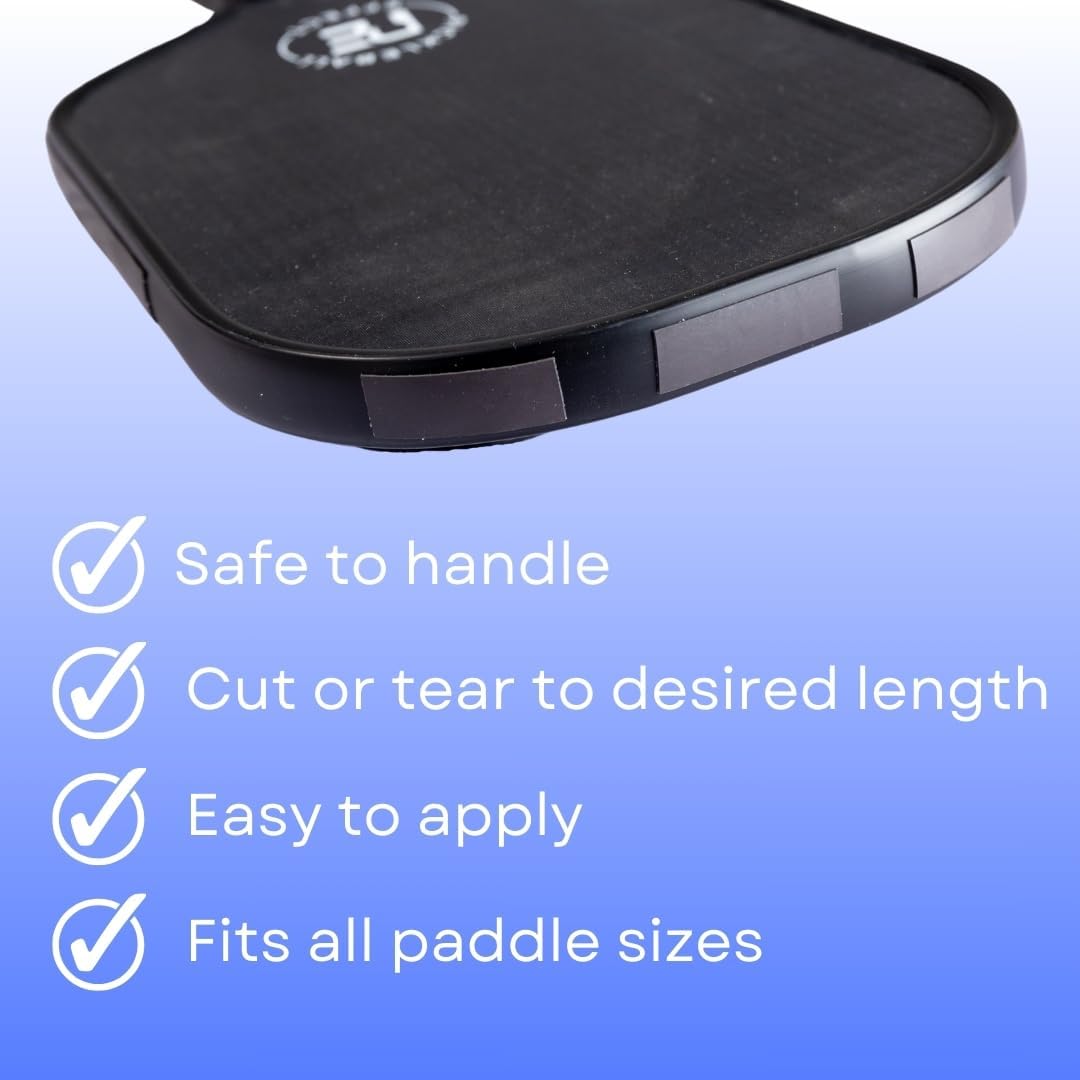 Weighted Tungsten Tape for Pickleball Paddles | Non-Toxic & Customizable Alternative of Lead Tape for Pickleball Paddles
