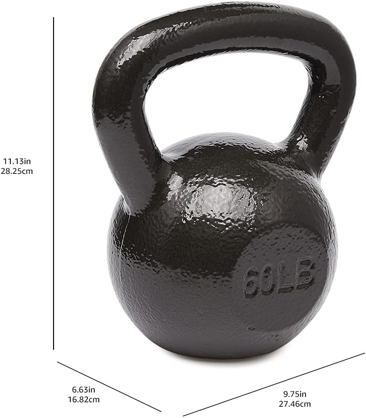 Amazon Basics Cast Iron Kettlebell