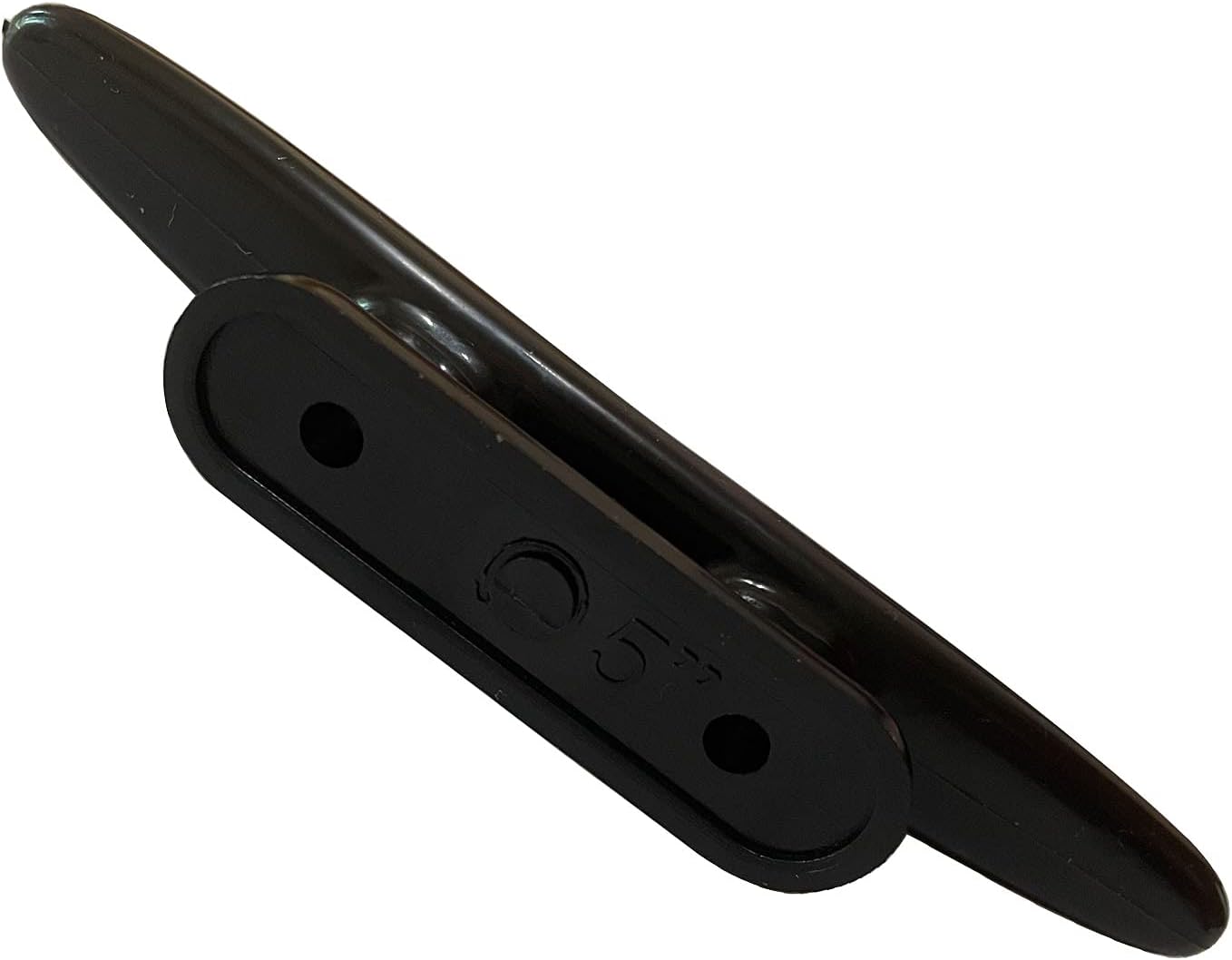 Boat Cleat Black Nylon Dock Cleat Kayak Cleat,3inch,4 inch,5 inch,6 inch,8 inch,4pack with Fasteners