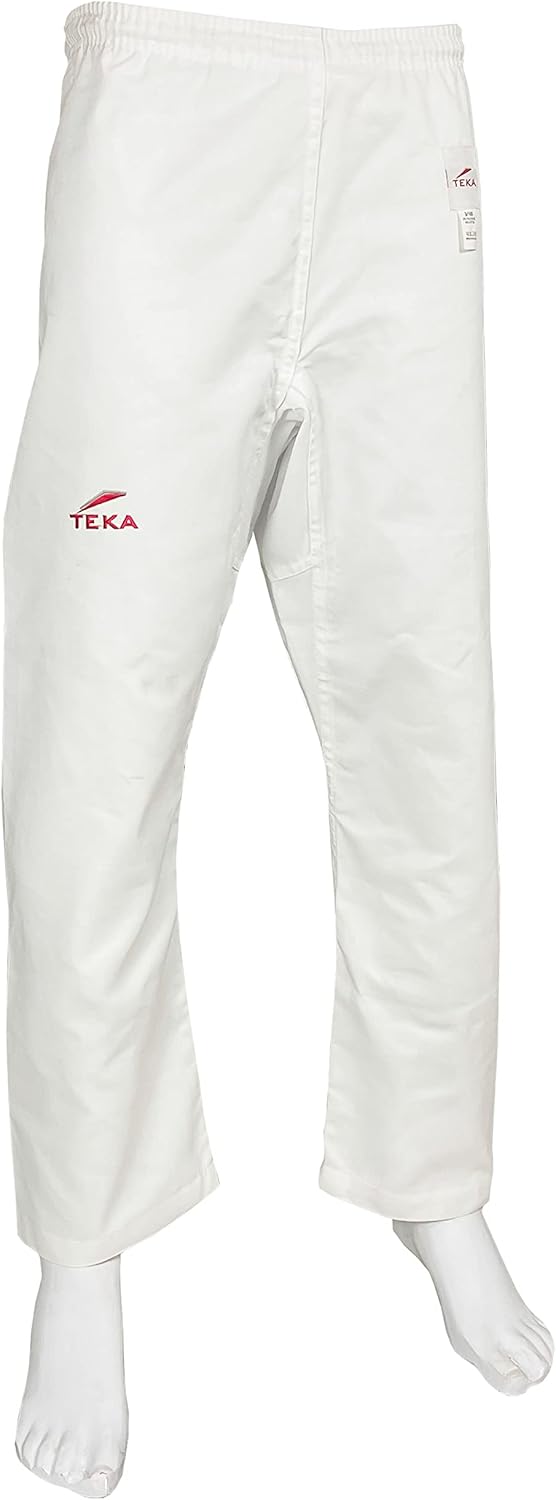 Teka Taekwondo Uniform with Free Belt 8-oz Lightweight Martial Arts Training Competition Uniform Gi Size 00-6