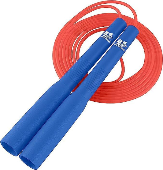 Buddy Lee Magic Speed Pro Fitness Jump Rope - | Ergonomically Designed Long Handles| Flower Cup Adjustment System| Endorsed by Jump Rope Champions | A Perfect Choice For Kids & Adults