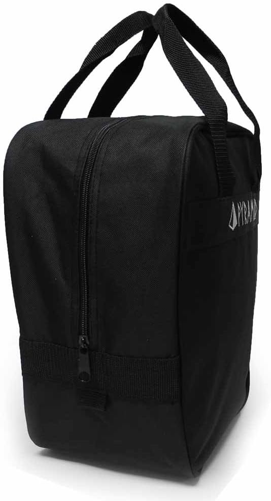 Pyramid Prime One Single Tote 1 Ball Bowling Bag with Large Padded Foam Bowling Ball Holder - Holds A Pair of Bowling Shoes (Up To US Mens Size 10)
