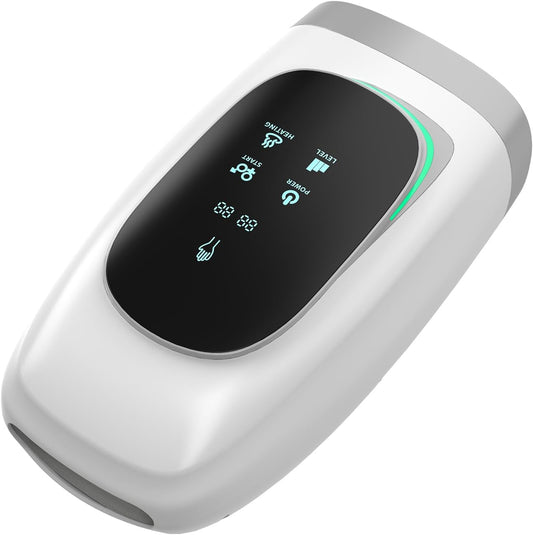 Hand Massager, Cordless Hand Massager with Heat and Compression for Arthritis and Carpal Tunnel, 3 Modes, 5 Intensity Levels, 15-Minute Timer