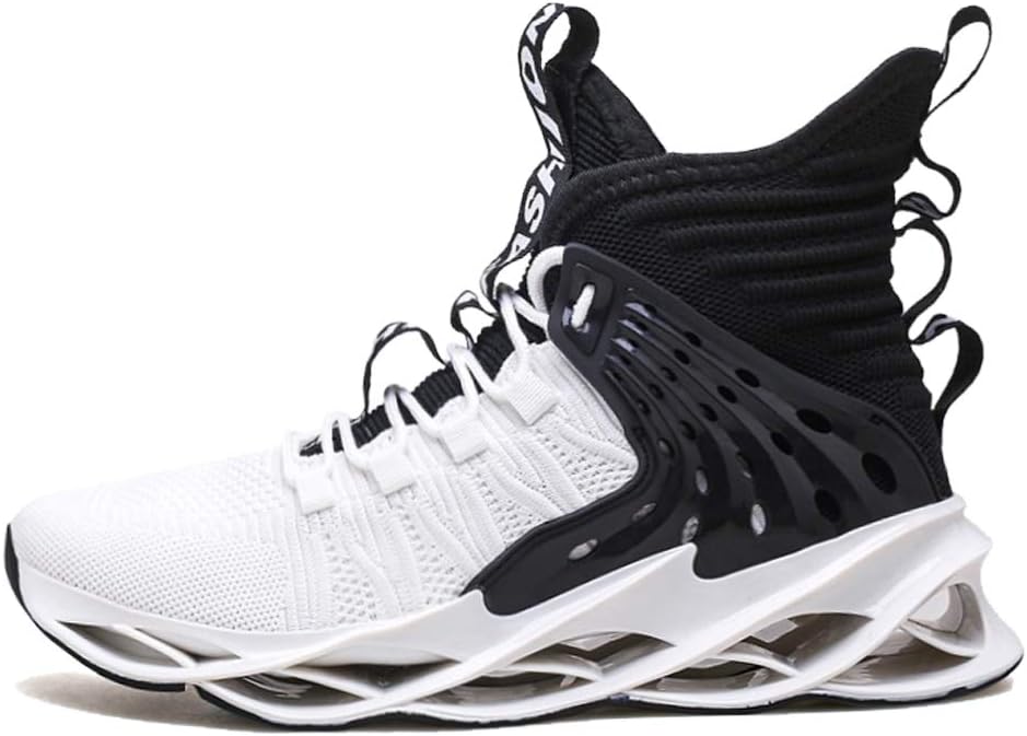 Hello MrLin Men's Running Shoes Non Slip Athletic Tennis Walking Blade Type Sneakers Hip Hop