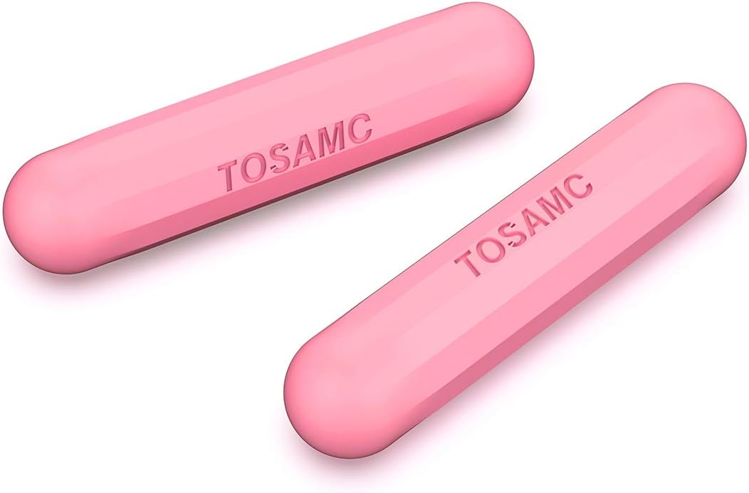 Dumbbell Hand Weight Bars for Women,3lbs Dumbbells Set of 2 or 1pcs Kettlebell Ring for Walking,Workout,Pilates,Strength Training, Gym,Running,Yoga, Dance, Aerobics, Cardio