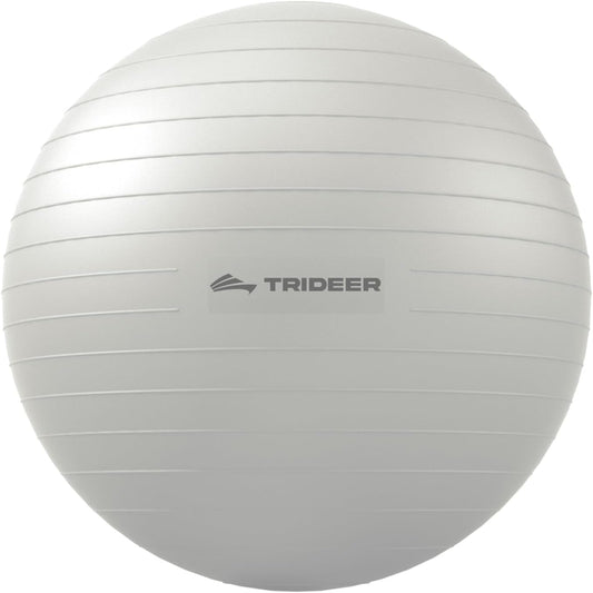 Trideer Extra Thick Yoga Ball Exercise Ball, 5 Sizes Gym Ball, Heavy Duty Ball Chair for Balance, Stability, Pregnancy, Quick Pump Included
