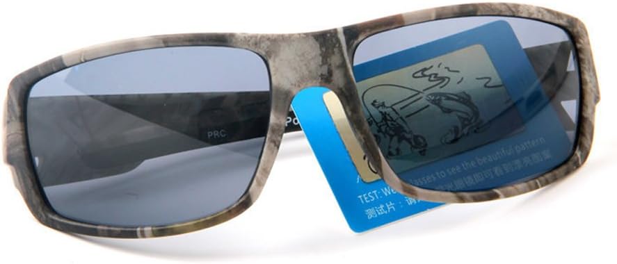Polarized Outdoor Sports Sunglasses Tr90 Camo Frame for Men Women Driving Fishing Hunting Reduce Glare