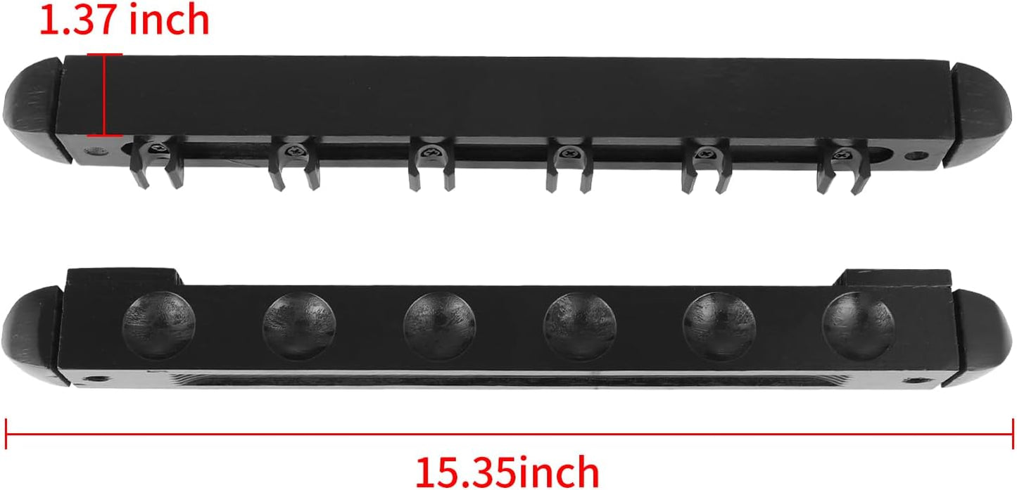 Pool Stick Holder - Wall Mounted with 6/8 Stick Capacity